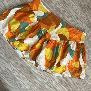 Mini Skirt Multicolor(Size:22).